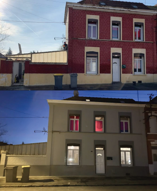 Peinture sur plafond ou corniche