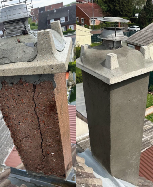 Installation de ventilation ou sortie de toit